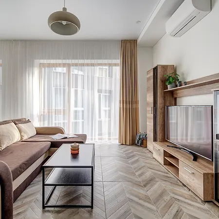 Cohost I New Basteja Life Apartments W-Garage Prkg & Self Check-In Вильнюс Экстерьер фото
