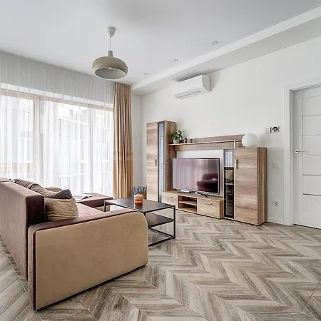 Cohost I New Basteja Life Apartments W-Garage Prkg & Self Check-In Вильнюс Номер фото